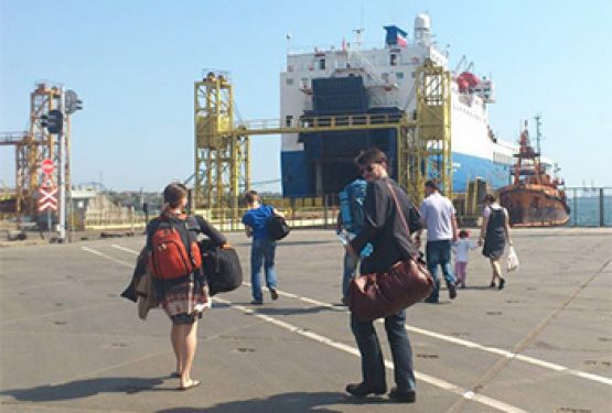 Incidental cargo on the Black Sea