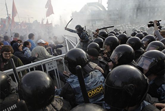 Civil disobedience turns violent in latest Russian uprisings