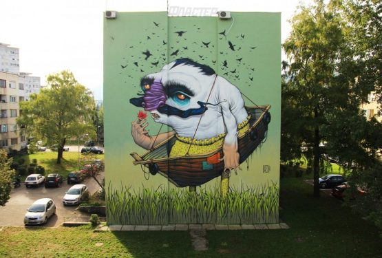 Mural network: Street art in Bosnia and Herzegovina